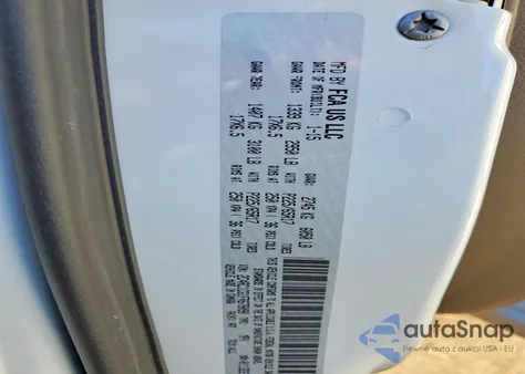 2015 Chrysler Town & Country Touring L z USA, uszkodzony, nr VIN 2C4RC1CG1FR678090